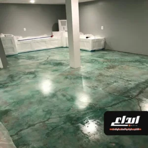 دهان ارضيات epoxy